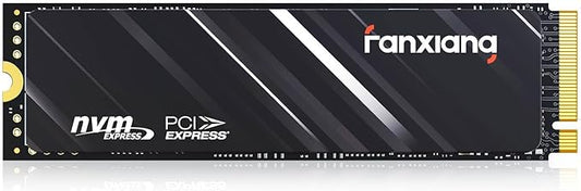 fanxiang 500GB NVMe SSD PCIe Gen4 M.2 SSD, Up to 4700 MB/s, Internal Gaming SSD for PS5, 3D NAND SLC Cache Solid State Drive Upgrade Storage for PC/Laptops S690Q