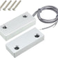 Home Security Wired Rolling Door Contact 0~100V/0.5Amp Magnetic Reed Switch MC-51 Alarm Sensor Magnetic Switch with 2 Wires for N.C. Applications