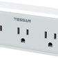 Multi Plug Outlet Extender, TESSAN Surge Protector Wall Plug Splitter with 5 Electrical Outlet Expander, Multiple Plug Adapter for Travel Home Office