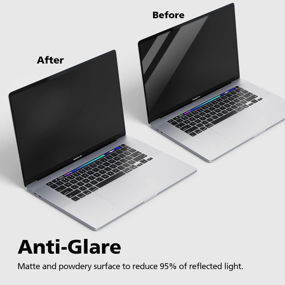 Anti Blue Light Matte Screen Protector for MacBook Pro 16" (2024 M4, 2023 M3, 2023 M2, 2021 M1) | Anti-Glare | Reducing Eye Fatigue with Blue Light Blocking Filter