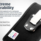 Turtleback Belt Clip for iPhone 16 Pro Max, 15 Pro Max, 14 Pro Max -Small- Fits w/Slim MagSafe Style Cases, Premium Black Nylon, Vertical Belt Holder, Magnetic Closure, HD Rotating Belt Clip