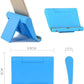 Cell Phone Stand for Desk Foldable Cell Phone Holder Desk Tablet Holder Mobile Phone Dock, Multi-Angle Universal Adjustable Tablet Dock (Pink+Purple+Black+Blue)