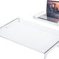 ABOOFAN Anti Cat Keyboard Cover Clear Acrylic Laptop Keyboard Protector Mechanical Dust Cover Computer Monitor Stand Case