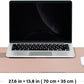 Cork Desk Mat - Dual-Sided Desk Pad for Office and Home - Desk Organization and Accessories - Ideal for Large Mouse Pad and Desk Mats on Top of Desks(Pink,27.6"x 13.8")