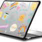 CASETiFY Impact MacBook Air 13" (M1/Intel) Case [Cushioned Impact Corners/Scratch-Resistant/Anti-Slip Grip] - Keep Growing - Clear Black