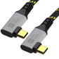 LINKUP USB 4.0 USB C to USB C Cable | Thunderbolt 4/3 Compatible | Type C Charger for MacBook and iPhone | 240W Fast Charging | 40Gbps Data Transfer | 8K@60Hz Display Cord | Use with all USB C devices