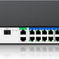 26 Port Gigabit Switch, Easy Smart Managed Ethernet Switch, Network Hub, Ethernet Splitter, Plug & Play, Industrial Grade Fan Metal Design, VLAN, Qos, Desktop or Wall Mount