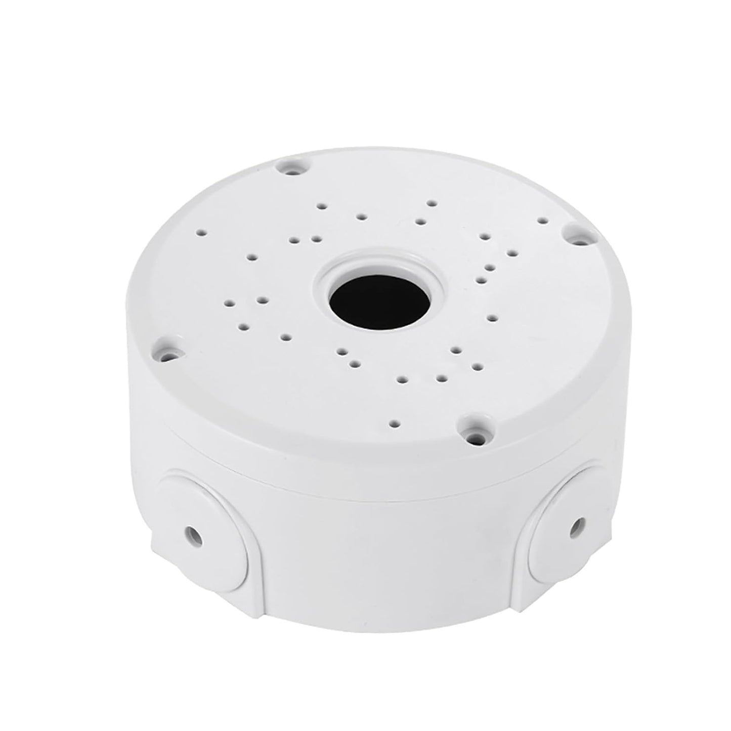 Universal Bullet Security Camera Junction Box Mount Bracket Plastic Rainproof Junction Box Mount Bracket for IP Camera Electric Enclosure, Indoor/Outdoor Wall Cable Junction Base Boxes (1 Pack)