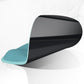 ITNRSIIET Ergonomic Mouse Pad with Wider Memory Foam Wrist Rest +17%, Curved Cushion Reduces Pressure 20%, Pain Relief, Non-Slip, Smooth, Cute Color Desk Accessory, 9.85 x 9 inch, Light Green Gradient