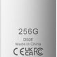 Lexar D50E 256GB Solid State Dual Drive, USB Flash Drive Up to 400MB/s Read, 360MB/s Write High-Performance, USB-C & USB-A Port, Metal Housing Swivel Design, Compatible with iPhone 17, Android, PC
