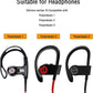 Silicone Ear Bud Tips Replacement Earbud Tips Compatible with Powerbeats 1/2/3 Wireless Beats by Dre Headphones,4 Pairs Earbud Cap