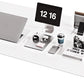 YSAGi Non-Slip Leather Desk Pad XL Size, Waterproof Laptop Computer Desk Keyboard Mat, Table Protector Blotter Mat, Large Mouse Pad for Office/Work/Home/Decor(White, 47.2" x 23.6")-No Band