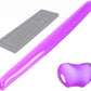 Silicone Gel Keyboard Wrist Rest Set Plus - ABRONDA Keyboard & Mouse Wrist Support Pad Office, Computer, Laptop, Mac - Durable, Comfortable and Pain Relief- Purple Set