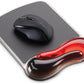 Kensington Duo Gel Mouse Pad with Wrist Rest - Red (K62402AM)