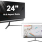24 inch Hanging Monitor Computer Privacy Screen Filter, Anti Glare Blue Light Screen Protector Panel, Computer Screen Privacy Shield for Widescreen Monitor, 24 inch 16:9 Aspect Ratio