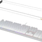 Redragon K556 Desing Wish Keyboard Cover, Water Resistant Half-Covered Acrylic Dust Cover Anti-Cat Lid