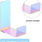 Weewooday 4 Pieces Headphone Hanger Holder Desk Adhesive Headphone Hook Wall Mount Headset Stand Acrylic Holder with Glues for General Purpose Game Earphone(Colorful)