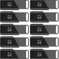 PNY 64GB Attaché X USB 3.2 Gen 1 Flash Drive, Advanced Performance Up to 130MB/s Read, Everyday Data Store & Transfer, Reliable Portable Storage, Durable, Type-A, Computers, Laptops, Desktops, 10-Pack