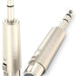 Cubilux Balance 1/4” Male to XLR Female Converter, XLR to 6.35mm(Quarter Inch) TRS Stereo Adapter for Microphone, Headphone, Power Amplifier, Mixer, Karaoke System, Speaker, 2-Pack