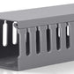 ZhiYo H2 x W2.4in Professional Server Rack Cable Management Raceway, 95in(4X L23.6in) Cable Raceway Kit, Electrically Safe PVC, Open Slot Wire Cord Hider for Under Desk/Computer/Network Cords