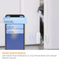 EVERSECU Tuya Smart WiFi Door Sensor Open/Close Detector App Notification Battery Operated, Compatible with Amazon Alexa, Google Assistant, No Need Hub (4pcs)