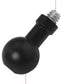2PCS 17mm Ball Head to 1/4 Stainless Steel Short Screw Connection Rod Car Mobile Phone Navigation Mount Motorcycle Rearview Mirror Accessories Camera Camera Connection Accessories