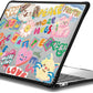 CASETiFY Impact MacBook Air 13" (M1/Intel) Case [Cushioned Impact Corners/Scratch-Resistant/Anti-Slip Grip] - SLOWCOASTER Sticker - Clear Black