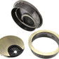 uxcell Cable Hole Cover, 2Inch/50mm Zinc Alloy Desk Wire Cord Cable Grommets Hole Cover for Office PC Desk Cable Cord Organizer, 4Pcs Bronze Tone