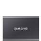 Samsung T7 Portable SSD, 1TB External Solid State Drive, Speeds Up to 1,050MB/s, USB 3.2 Gen 2, Reliable Storage for Gaming, Students, Professionals, MU-PC1T0T/AM, Gray