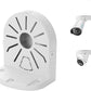 Indoor Outdoor Camera Bracket ABS Plastic Wall Mount L-Shaped Bracket for Security Dome IP Camera Mounting, Junction Box Cable Management (4.5in-SL-1PACK)