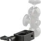 CAMVATE 15mm Single Rod Clamp for Camera DIY Accessories(Black) - 0874