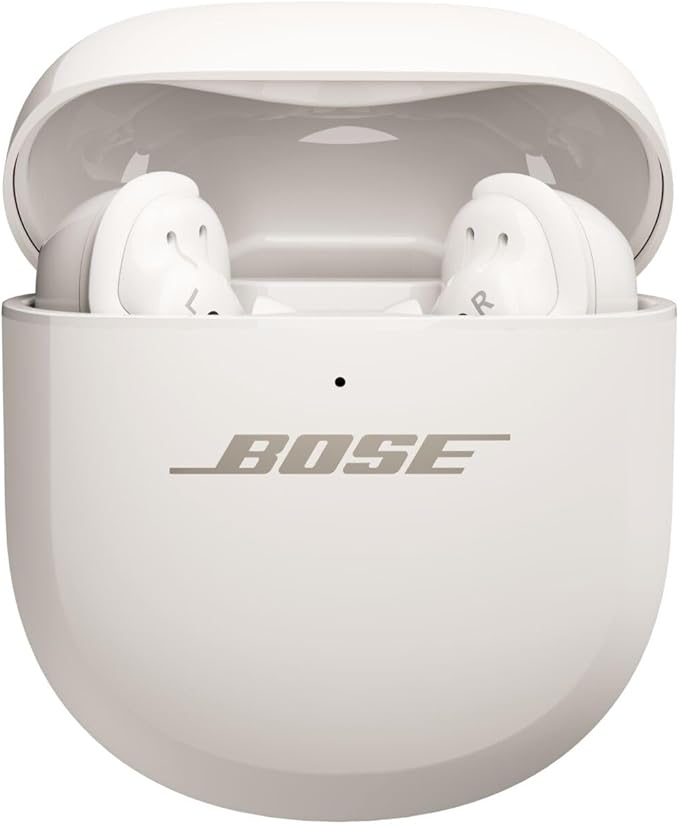 Bose QuietComfort Ultra Earbuds (2nd Gen) - Wireless Noise Cancelling Earbuds with Mic, Immersive Audio, USB-C Charging, Up to 6 Hours Battery, IPX4 Rating, White Smoke