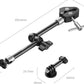 SMALLRIG Magic Arm with Super Clamp for Action Cameras, Camera Clamp Mount for GoPro Hero 13/12/11, for DJI Osmo Action 5 pro/4/3, for Insta360 Ace Pro 2, with 1/4" Screw for Monitor/LED Lights
