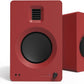 Kanto TUK Powered Speaker with Headphone Out | Built-in USB DAC | Dedicated RCA with Phono Pre-amp | Bluetooth | AMT Tweeter | 5.25" Driver | Pair | Matte Red