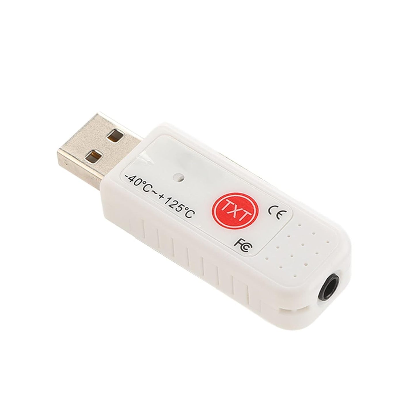 GOWENIC TEMPer2 USB Computer Thermometer Inside Outside,Dual Temperature Sensor Logger, Ambient Temperature Monitoring Data Recorder,Upper Lower Limit Temperature Alarm,for