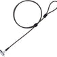 I3C Laptop Cable Lock Hardware Security Cable Lock Anti Theft 6.7FT Cable Lock Compatible with Laptop Anti-Theft Security Locking Cable Compatible for Wedge Type Slot(6 * 2.5mm)
