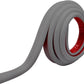 Rubber Bond TV Cord Hider Cable Protector - Strong Self Adhesive Wall Cord Cover Cable Hider - Low Profile Cable Management Wall Cord Concealer Cable Raceway (Grey, 10 Feet)