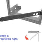 1U Hinged Rack Panel 2D XLR HDMI Audio Rack Mount Panel for 19 inches Rack Mount (2D)
