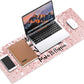 Galdas Gaming Mouse Pad XXL XL Large Long Extended Big Mousepad Non-Slip Rubber Keyboard Mouse Pad with Stitched Edges for Laptop Home Office (31.5x11.8x0.08 Inch) … (Bling Words)
