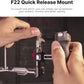 FALCAM F22 Quick Release Handle, Camera Side Handheld Grip Convert 1/4" Thread to F22 QR System, 22mm Aluminum Video Shooting Accessory Filmmaker Photographer You-Tuber Must Have