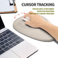 Hokafenle Ergonomic Mouse Pad Wrist Support, Terraced Slope Carpal Tunnel Wrist Pad for Mouse with Unibody Memory Foam, Wrist Rest Pain Relief Mousepad (Apricot, 11.8x7.9 in)