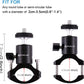 PULUZ Camera Handlebar Mount for Gopro Bike Motorcycle Mount, Aluminum Bicycle Camera Adapter Mount Holder for GoPro Hero 12/11/10/9/8/7 All Model/DJI OSMO Action Camera Accessories