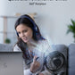 GEHEN Clip-On Fan with Sturdy Clamp, USB-Powered Fan 3-Speed, Ultra-Quiet Operation Ideal for Bedroom, Office, & Stroller
