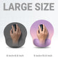 Ergonomic Mouse Pad Wrist Support, Comfortable Mouse Pad Wrist Rest, Relieve Wrist Pain Gel Mouse pad, Non-Slip Rubber Base Mousepad for Laptop, Computer (Gradient Pink Purple)