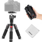 NEEWER Desktop Mini Tripod, 20'' Aluminum Alloy Small Table Top Desk Portable Travel Stand, 360° Ball Head, 1/4" QR Plate for DSLR Camera Camcorder Video Recording, Max Load 11 lbs, Cleaning Cloth