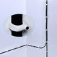200 Pack Nail in Cable Clips Ethernet Cable Nails Tacks Clips 7mm for Cat6 Cable - White