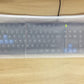Keyboard Dust Cover, Universal PC Computer Desktop Keyboard Skin Protector Cover by SZBRO (20W x2H x9D)