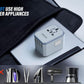 EPICKA European Travel Plug Adapter, Universal Travel Adapter - International Power Adapter Worldwide Charger with USB-C & 4 USB-A Ports, Travel Essentials for Italy, Japan, Europe, UK (TA-105, Blue)