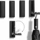 Folding Wall Hooks,4 Pack Rustproof Zinc Alloy Folding Coat Hooks,Heavy Duty Foldable Gold Wall Hooks for Hanging Clothes,Hat,Towel,Bathrobe,Key,Bag,Backpack (Black)