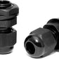 20 Pcs 1/4" NPT Nylon Cable Glands, IP68 Waterproof Adjustable Cord Grip Cable Connector Strain Relief Wire Protectors for 4-6mm Cable Diameter, Black